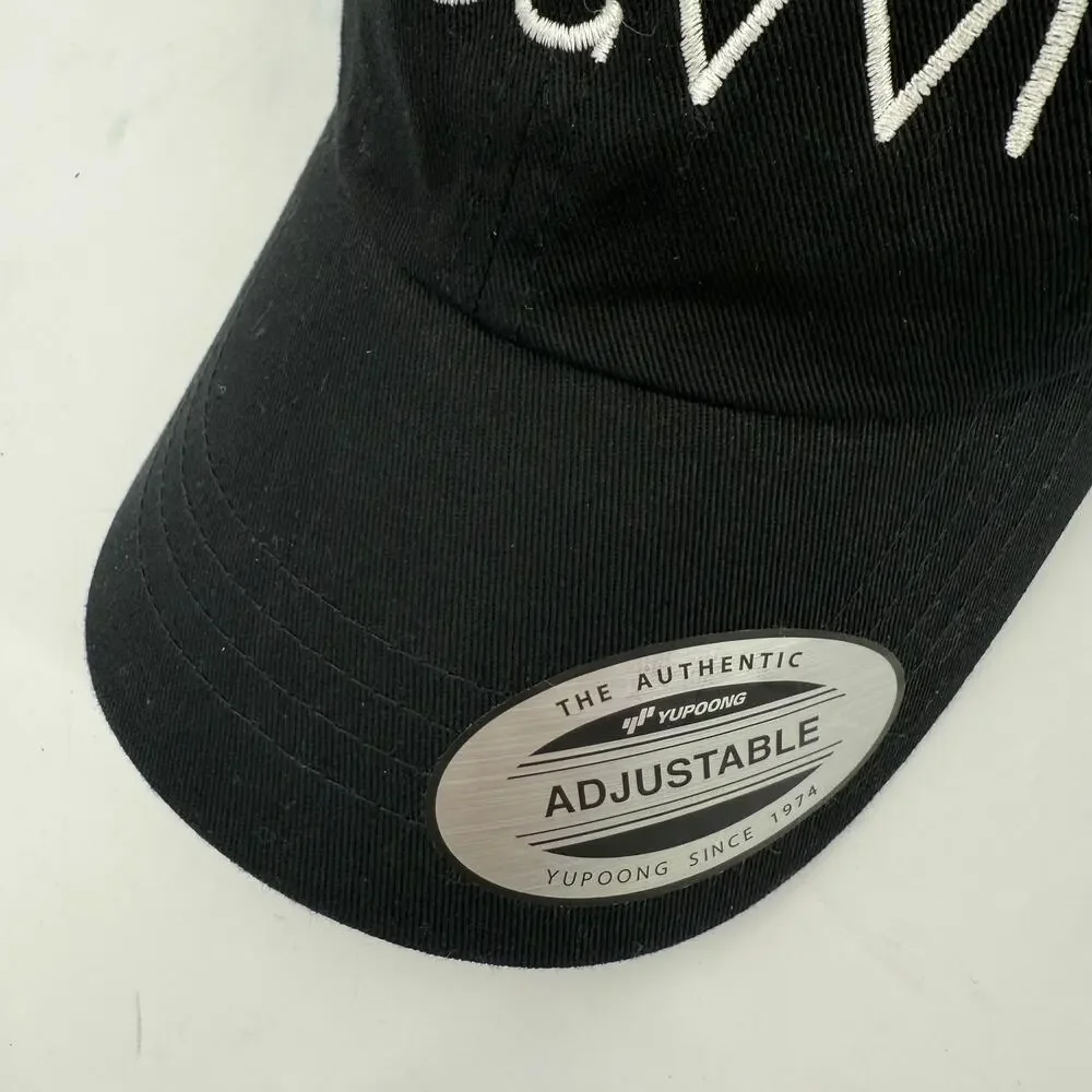 Savvi Hat NEW Black Cotton Adjustable NWOT The Classics Slideback Activewear